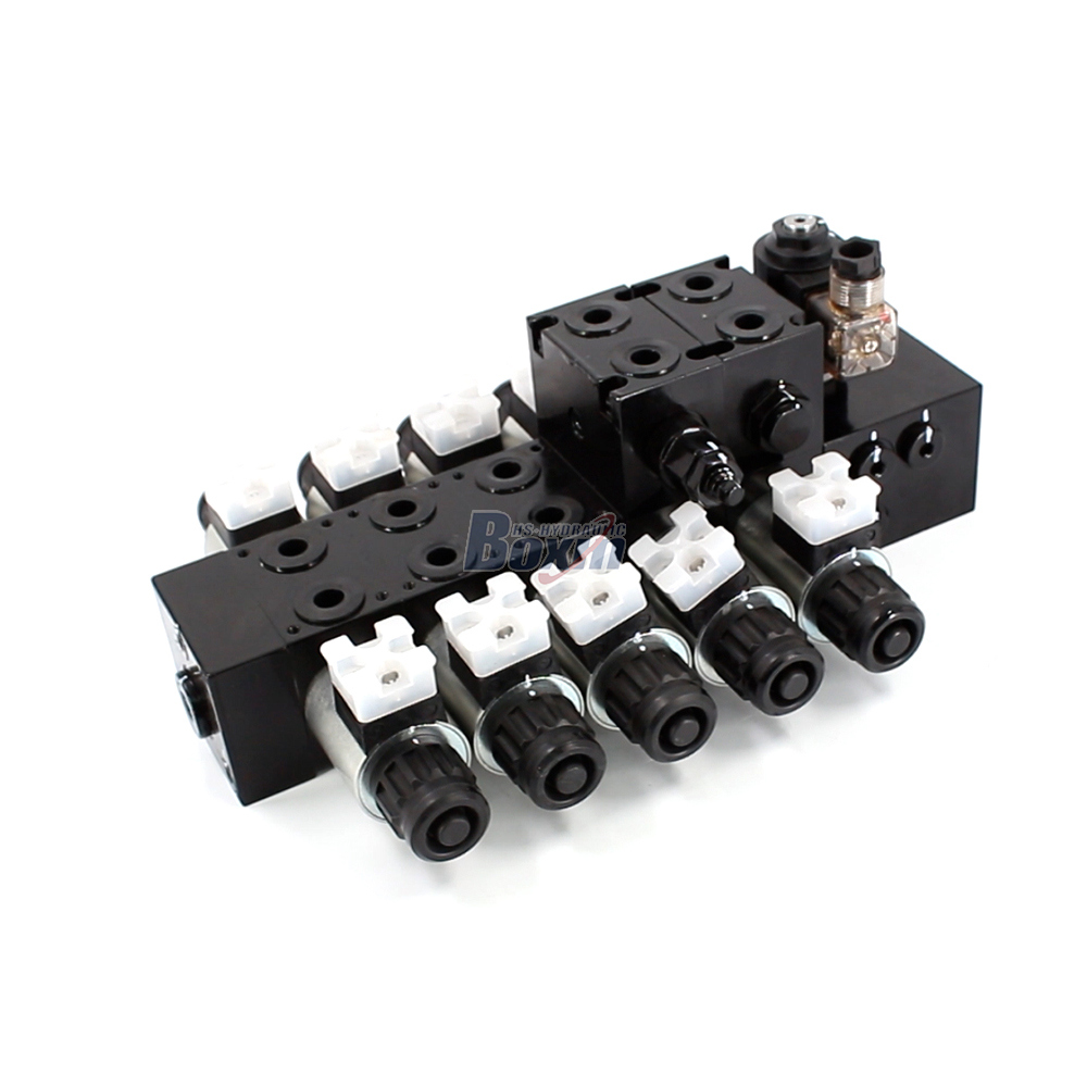 DCV56-H Solenoide 5 carretes Válvula direccional seccional image