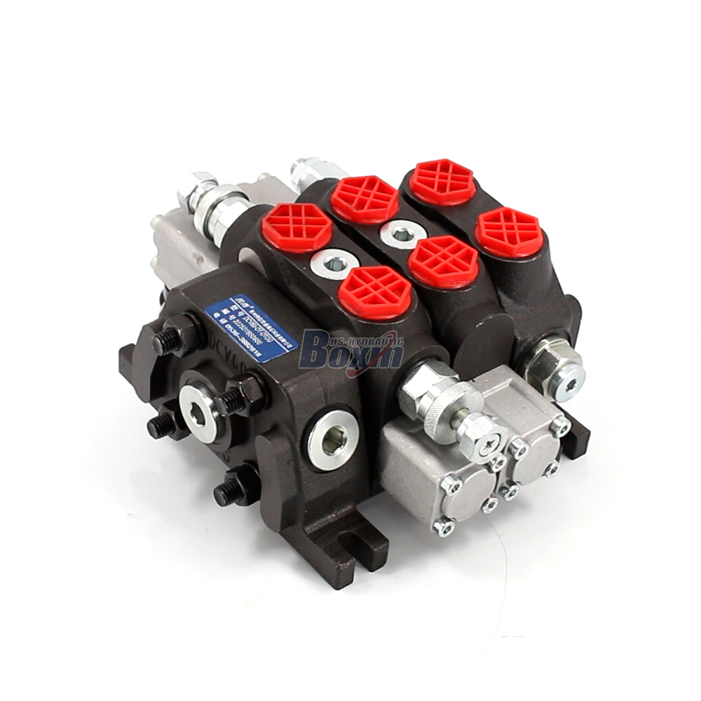 DCV60-FZJ Manual 2 carretes Válvula direccional seccional image
