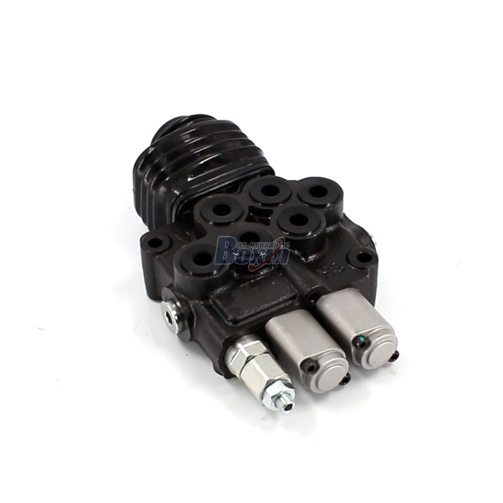 HS45 Joystick 2 carretes Válvula Direccional Monobloque
