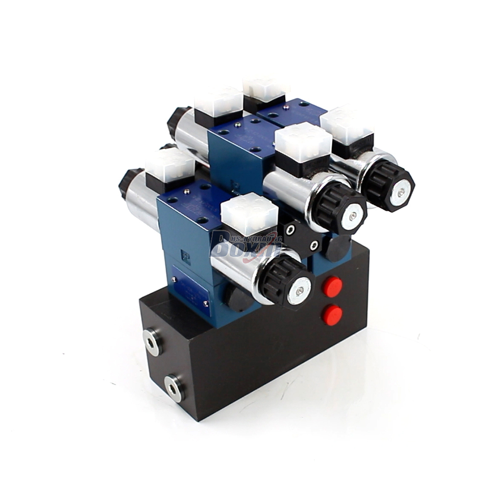 HSBS06-3 Solenoide 3 carretes Válvula de control de solenoide image