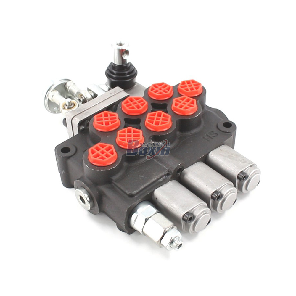M45 Manual y joystick 3 carretes Válvula Direccional Monobloque