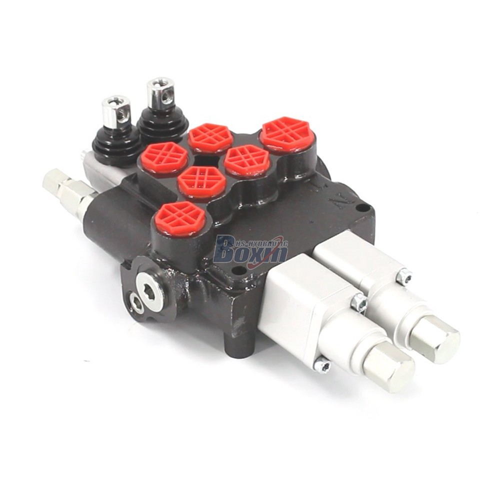 P80AFT-2QTW1 Manual 2 carretes Válvula Direccional Monobloque image
