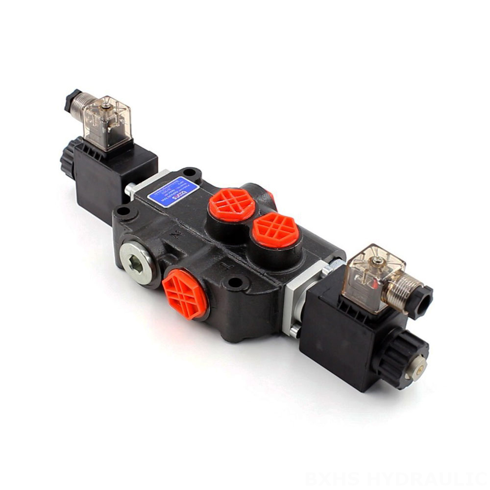 P80 Solenoide 1 carrete Válvula direccional monobloque