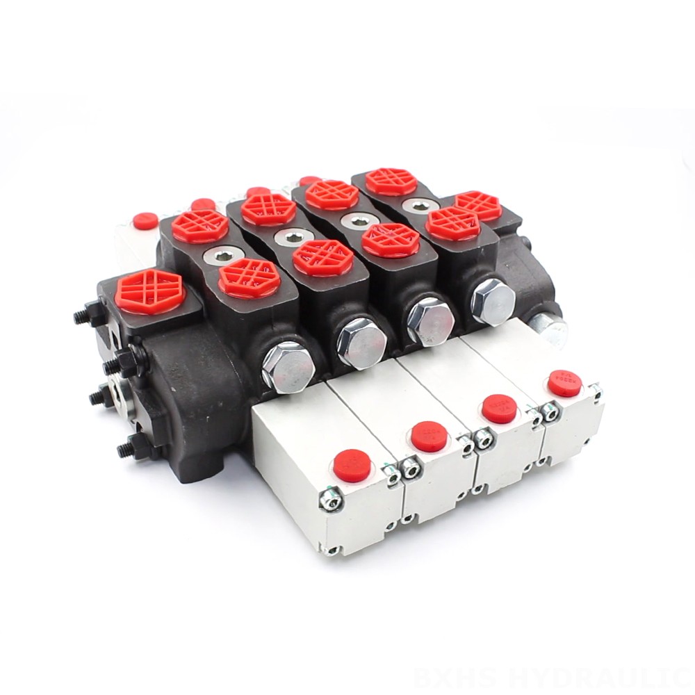 SD8 Hidráulico 4 carretes Válvula direccional seccional image