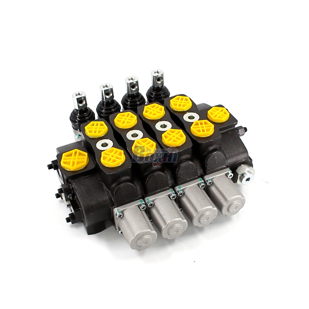 SD8 Manual 4 carretes Válvula direccional seccional image