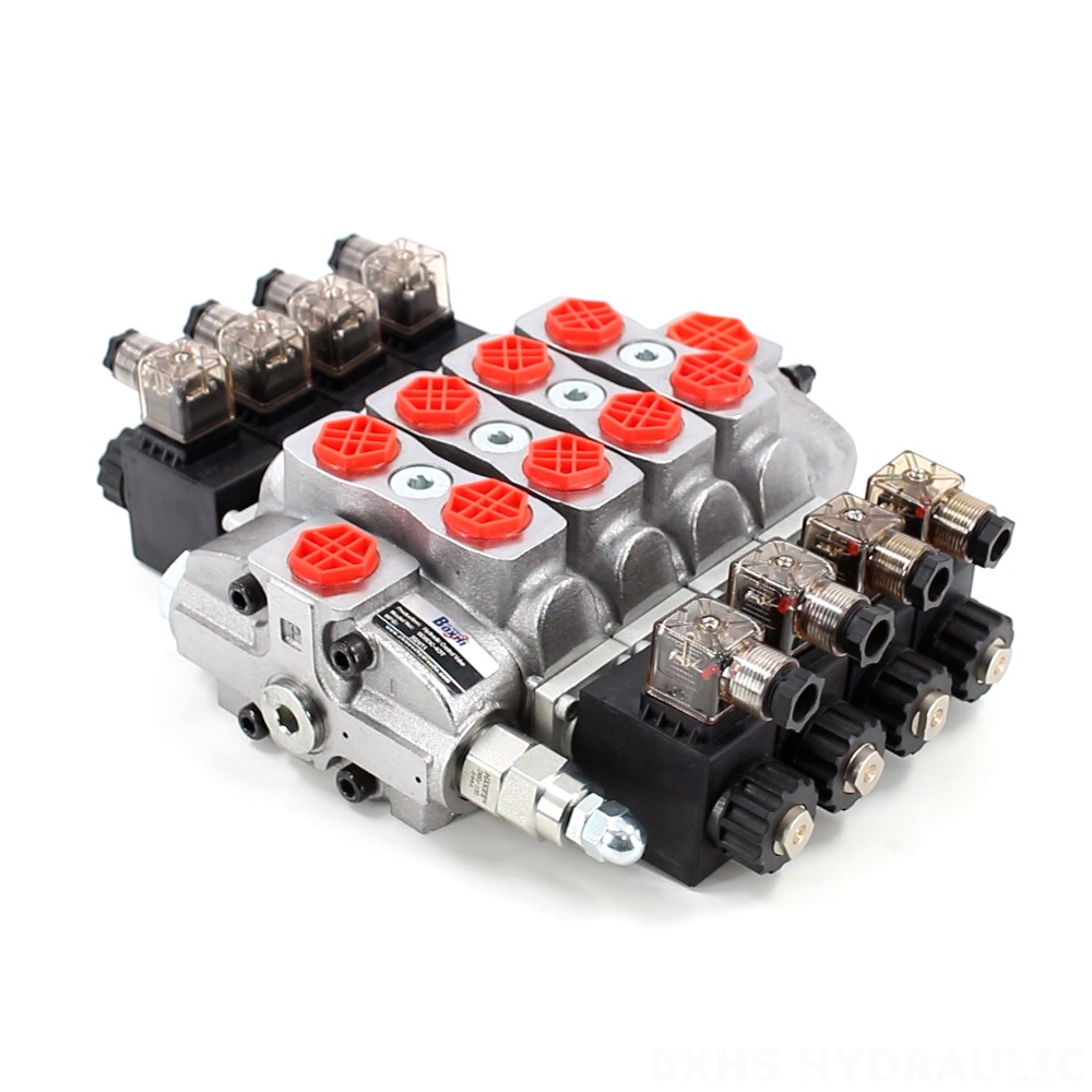 SD8 Solenoide 4 carretes Válvula direccional seccional image