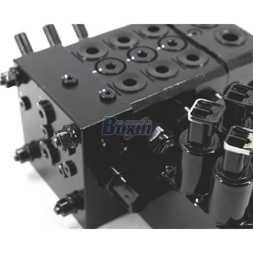 DCV55 Electro-hydraulic 3 Spool Sectional Valve Factory Direct Supply detail image