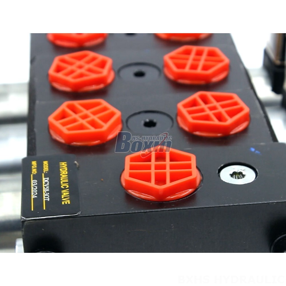 DCV58 Solenoid 3 Spool Sectional Directional Valve: Manufacturer & Supplier detail image