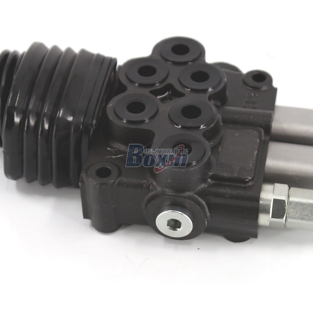 OEM/ODM Custom HS45 Joystick 2 Spool Monoblock Directional Valve with Private Label Options detail image