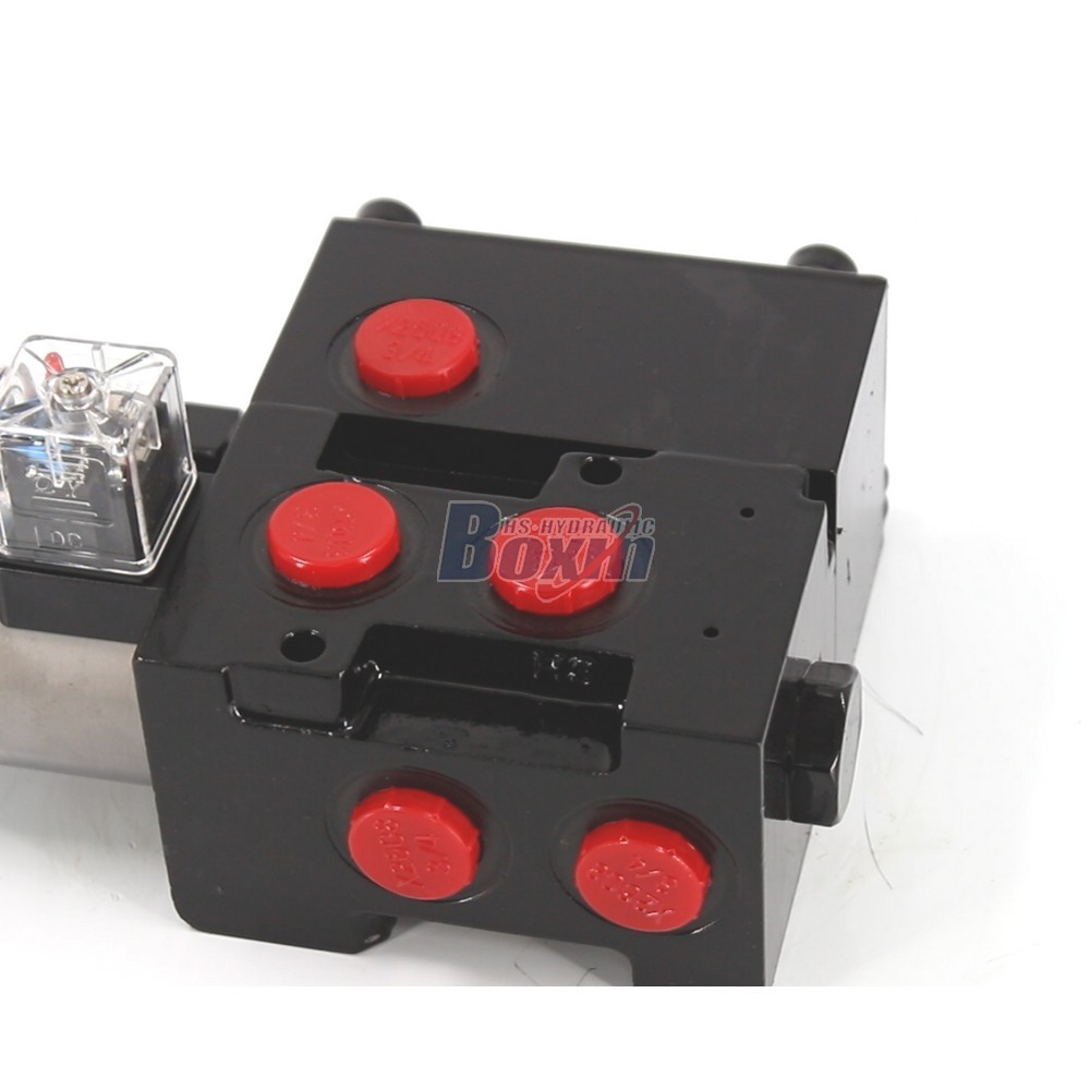 Electric Control HSV06-AQF 2 Spool Solenoid Diverter Valve detail image