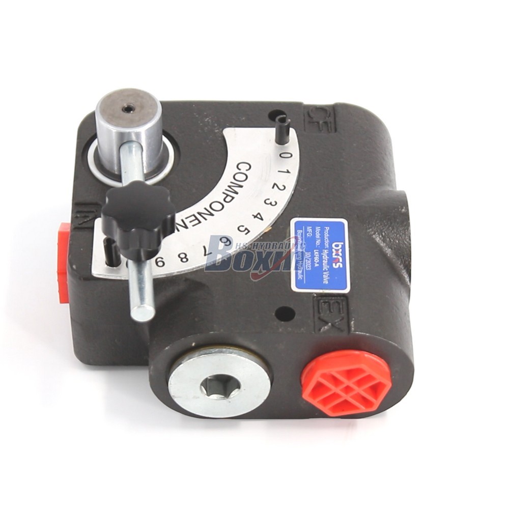 LKF60-WAQF Series Hydraulic Control Valve Single Spool Adjustable Flow detail image