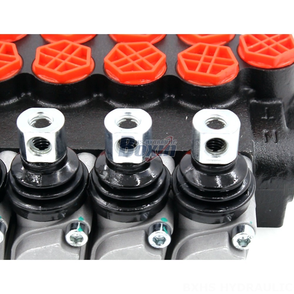 P40-G12-G38-4OT Manual 4 Spool Monoblock Directional Valve: Manufacturer & Supplier detail image