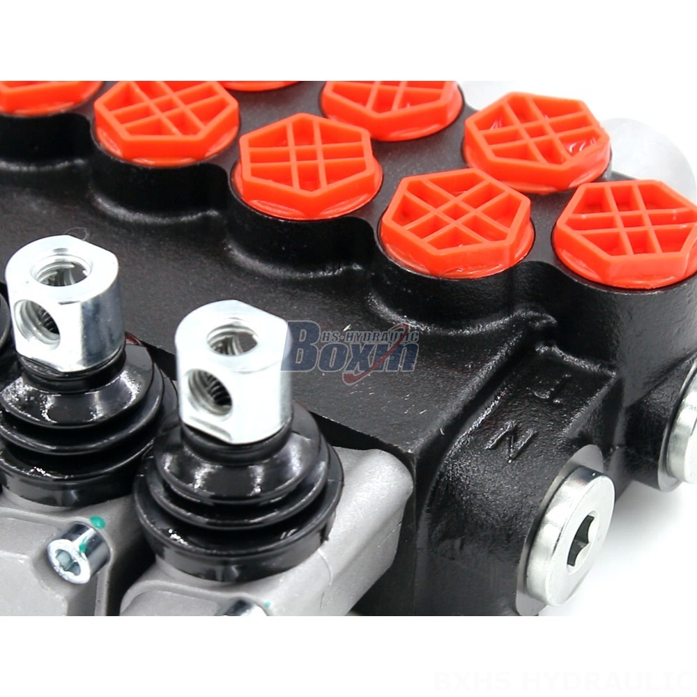 4 Spool Monoblock Directional Valve - P40-G12-G38-4OT Series | Wholesale & OEM detail image