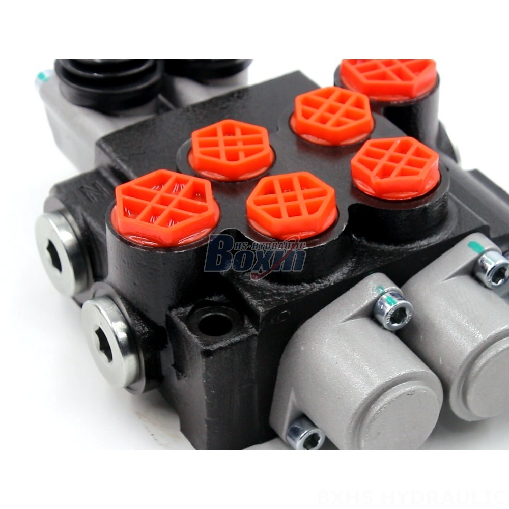 Customizable and Reliable Hydraulic Monoblock Directional Valve - P40-G12-G38 detail image