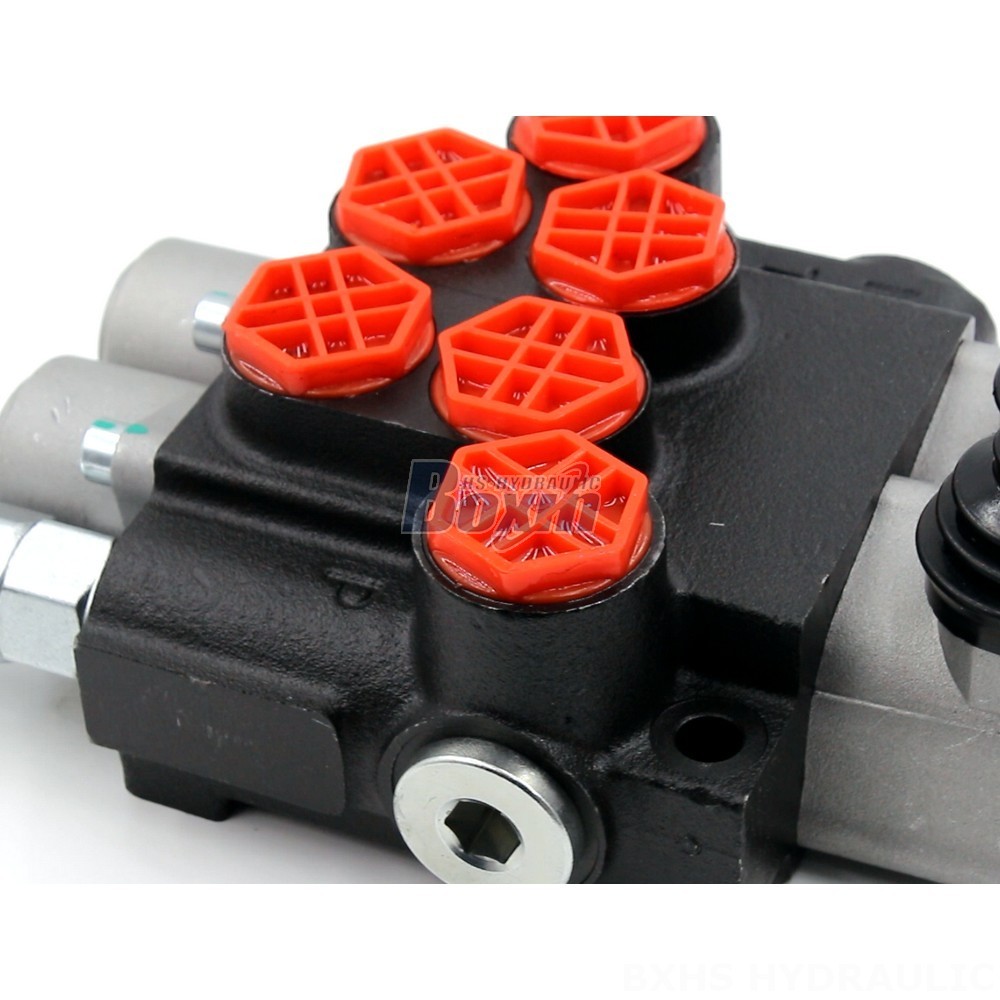 P40-G12 Manual 2 Spool Monoblock Directional Valve | Manufacturer & Global Supplier detail image