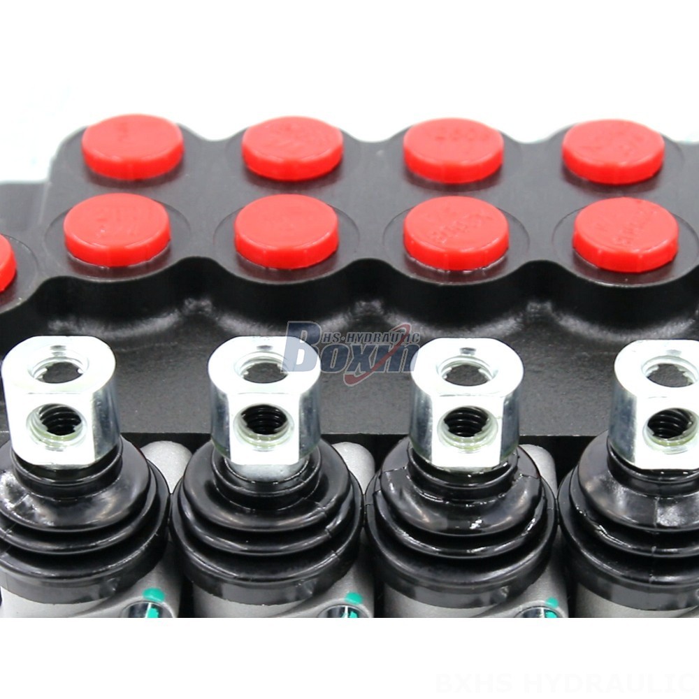 P40-U34-U68 Manual 5 Spool Monoblock Directional Valve | Factory Direct detail image