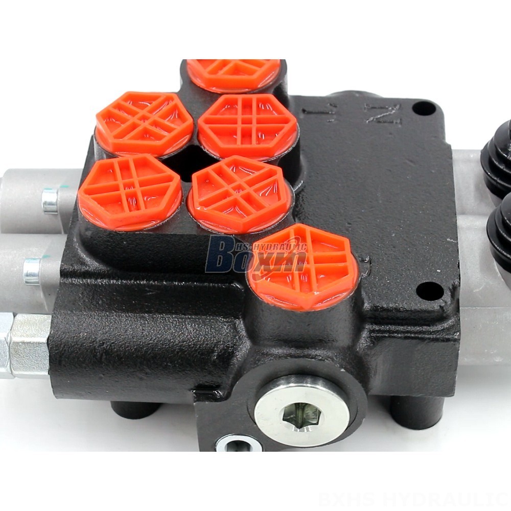 P80-G34-2OT Manual 2 Spool Monoblock Directional Valve detail image