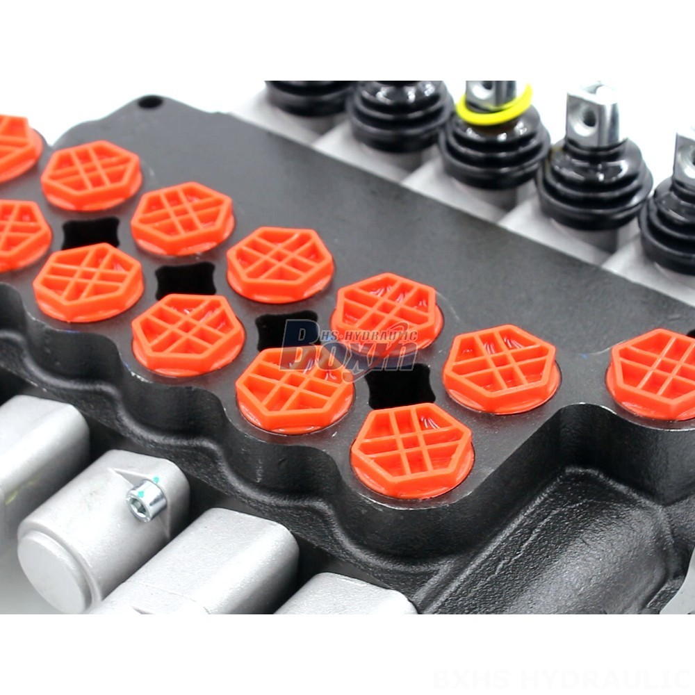P80-G34-G12-2OT-YW-2OT 5 Spool Hydraulic Directional Valve | Factory Direct & Customizable detail image