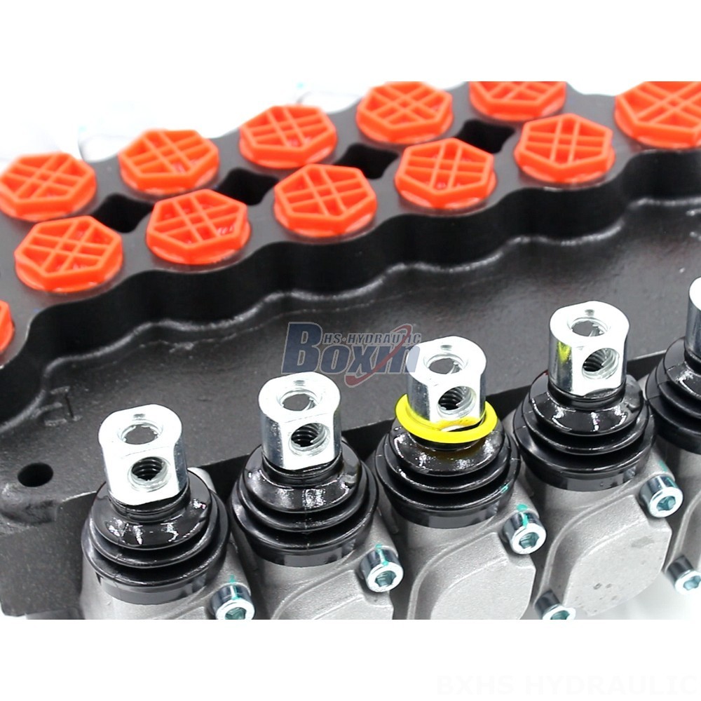 Factory Supply: P80-G34-G12-2OT-YW-2OT Hydraulic Monoblock Directional Valves detail image