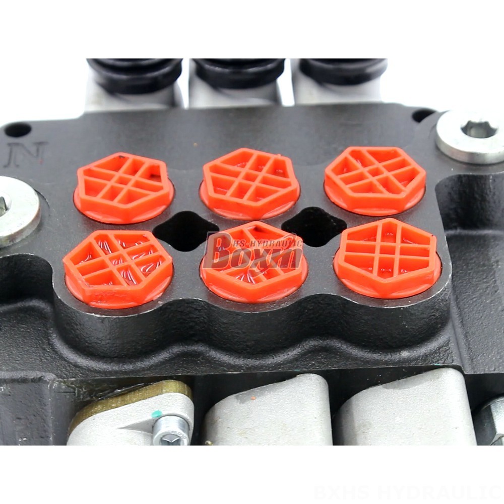 P80-G34-G12 Manual 3 Spool Hydraulic Directional Control Valve | Manufacturer & Global Supplier detail image