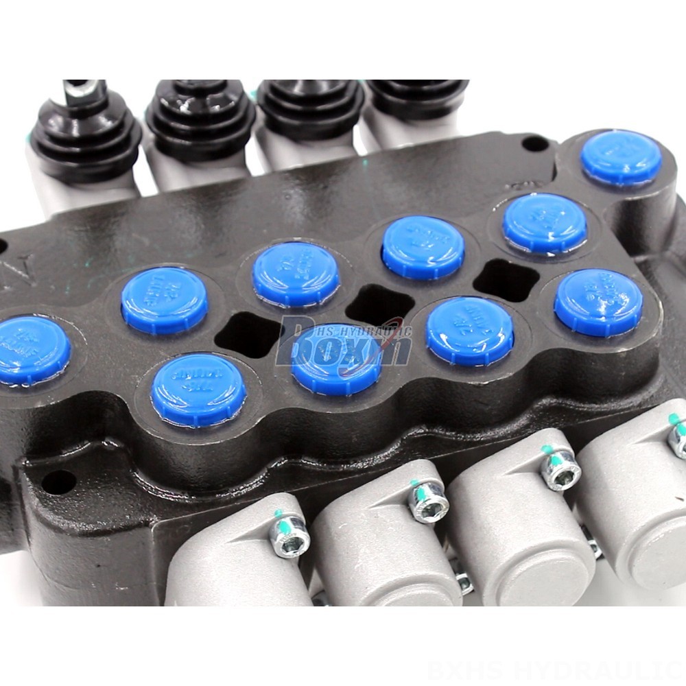 Hydraulic Control Valve, 4-Spool, Manual Operation - P80-U78-4OT detail image