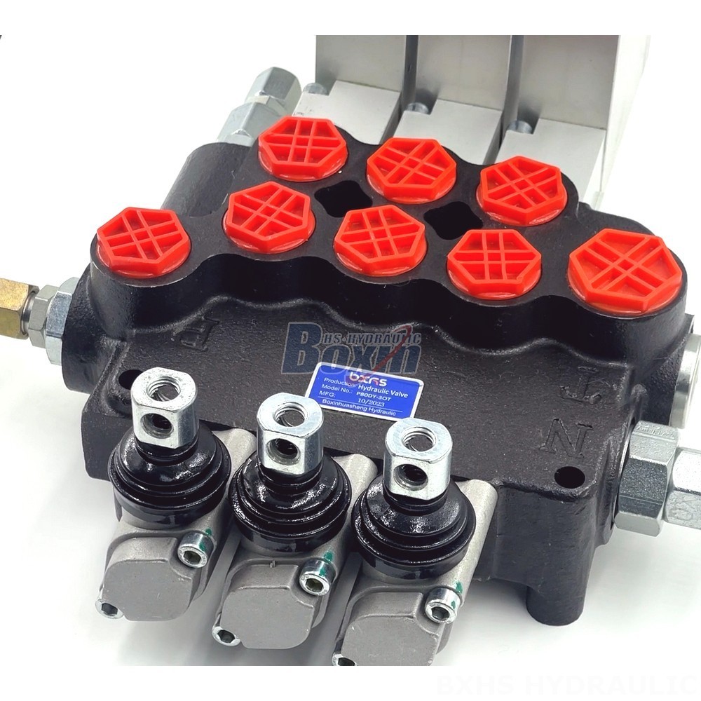 P80 Electro-hydraulic 3 Spool Monoblock Directional Valve | Manufacturer & Global Supplier detail image