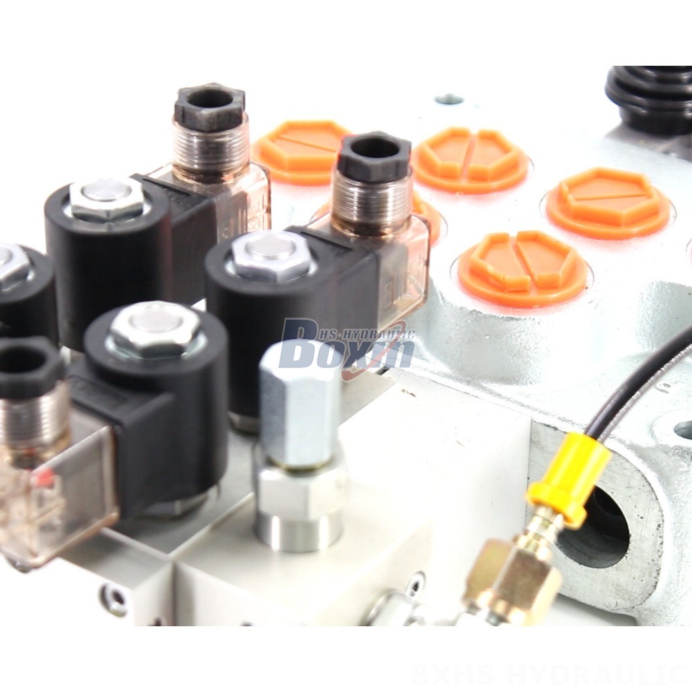 SD18 Electric 2 Spool Monoblock Directional Valve - Manufacturer & Supplier detail image
