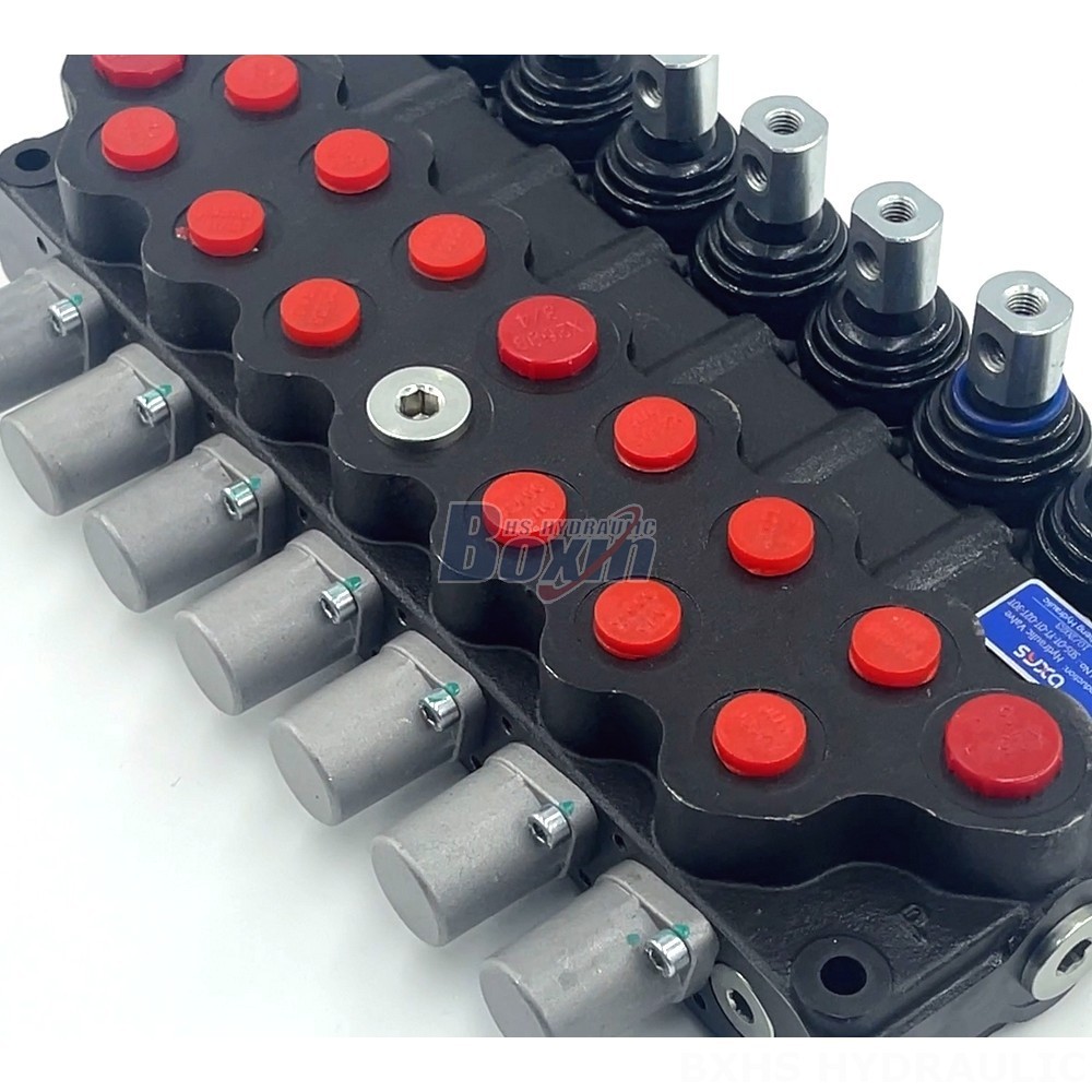 SD5 Manual 7 Spool Monoblock Directional Valve | Manufacturer & Worldwide Supplier detail image