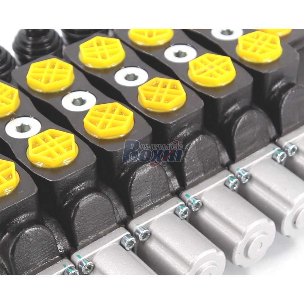 Industrial Grade SD8 Manual Sectional Hydraulic Valve detail image
