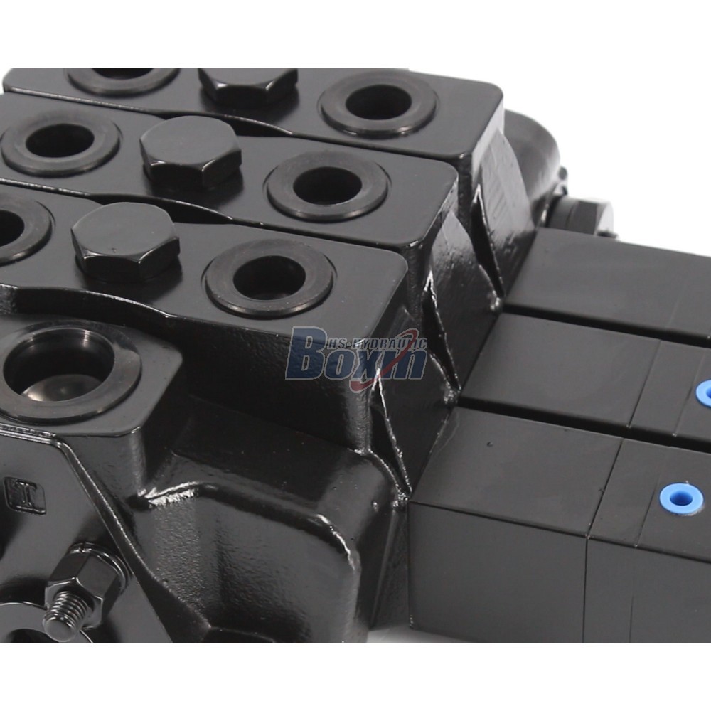 Manufacturer Price SDS180Q Pneumatic Manual 3 Spool Sectional Hydraulic Valve detail image