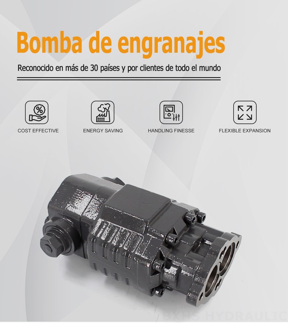 BF82A 80 cc/rev 20 MPa Bomba hidráulica de engranajes