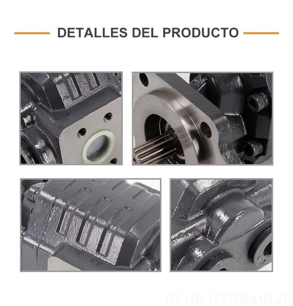 CBHC-2082 82 cc/rev 28 MPa (4061 psi) Bomba hidráulica de engranajes