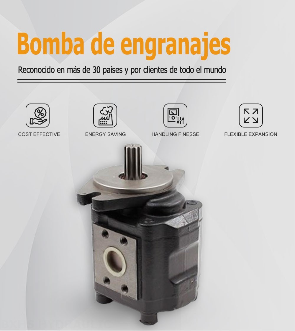 CBHS-F425 25 cc/rev Bomba hidráulica de engranajes