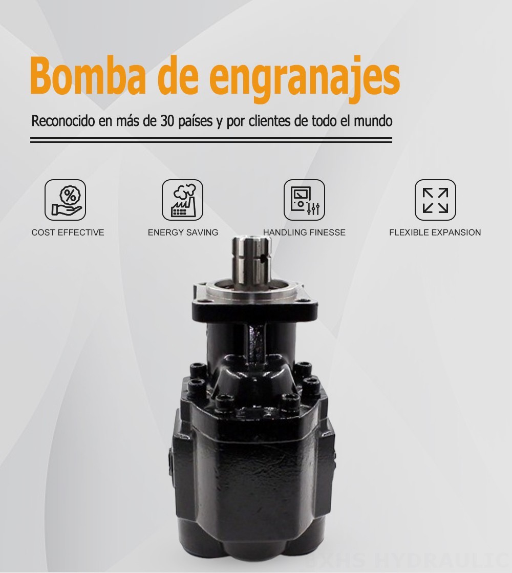 CBHST1-ISO-100 100 cc/rev Bomba hidráulica de engranajes
