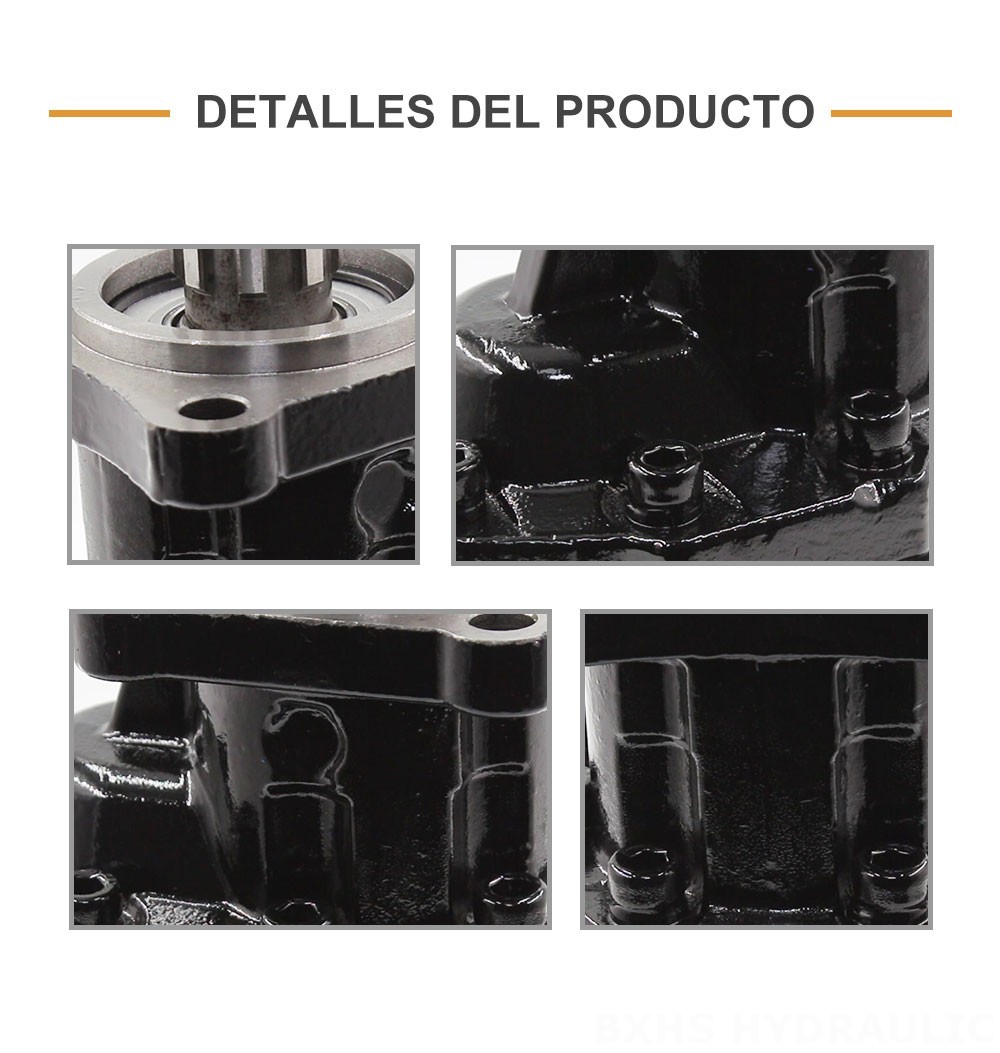 CBHST1-ISO-120 Desplazamiento por revolución Bomba hidráulica de engranajes
