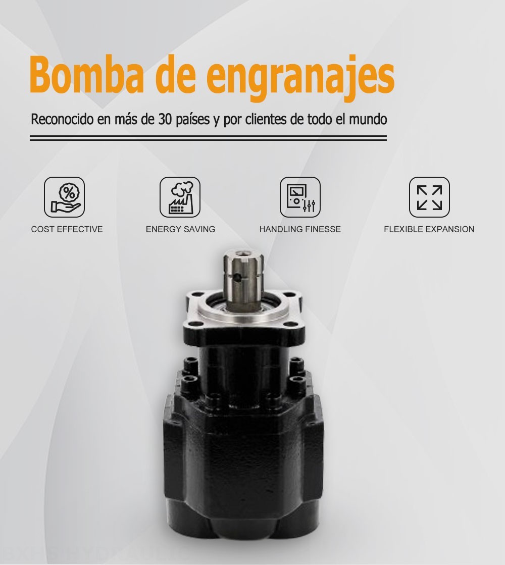 CBHST1-ISO-63  63 cc/rev Bomba hidráulica de engranajes