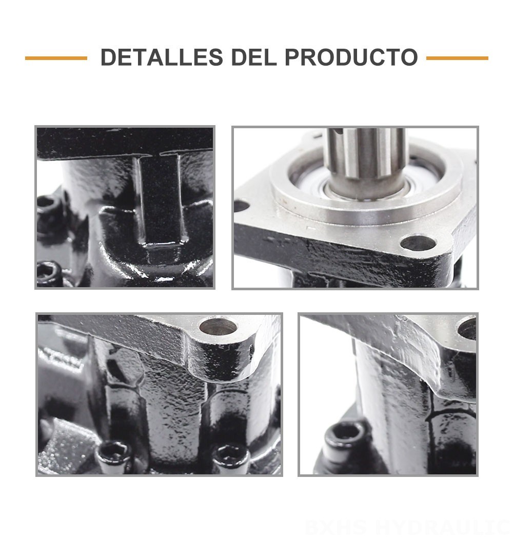 CBHST1-ISO-80 80 cc/rev Bomba hidráulica de engranajes