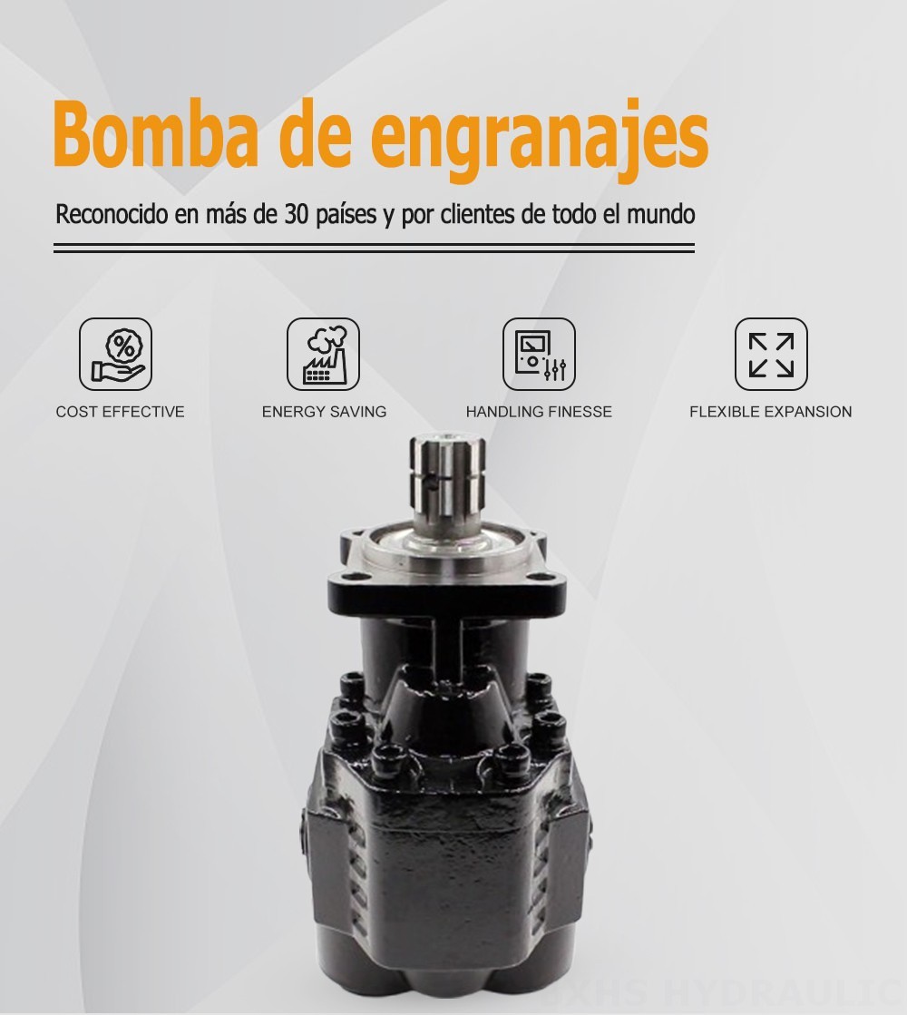 CBHST1-ISO-90 Desplazamiento por revolución Bomba hidráulica de engranajes