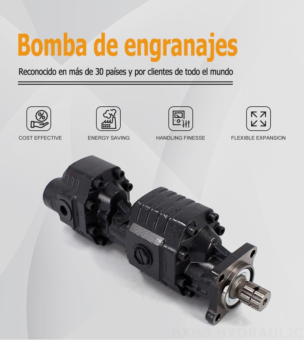 CBSL-2063-2040 63 cc/rev 20 MPa Bomba hidráulica de engranajes