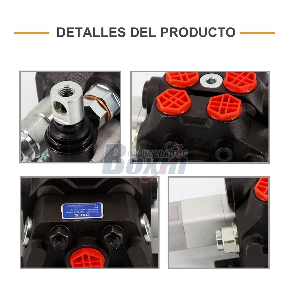 Manual Operated 1 Spool Directional Hydraulic Valve
