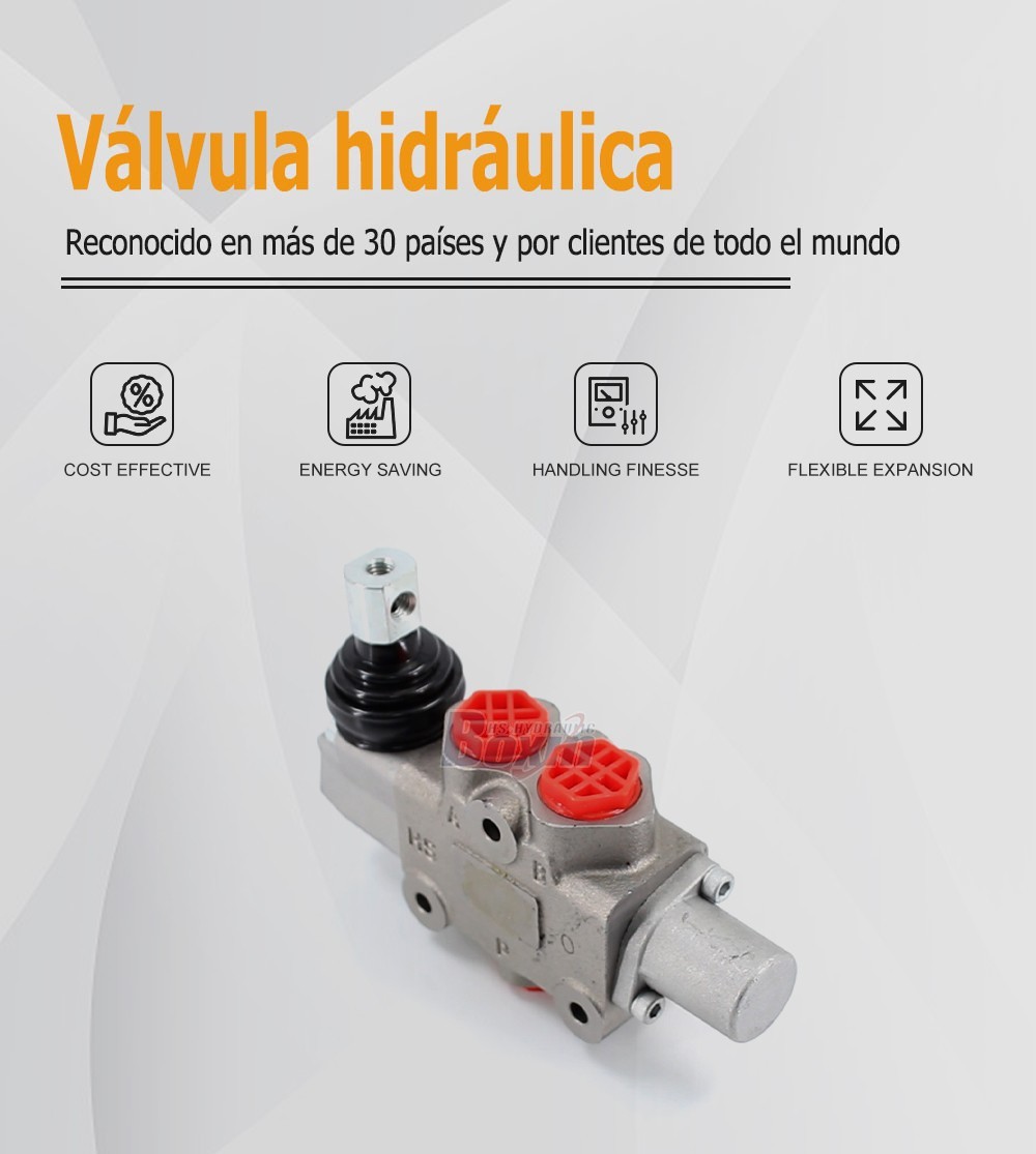 Industrial DF5-DKL 1 Spool Multi-Way Manual Flow Control Valve