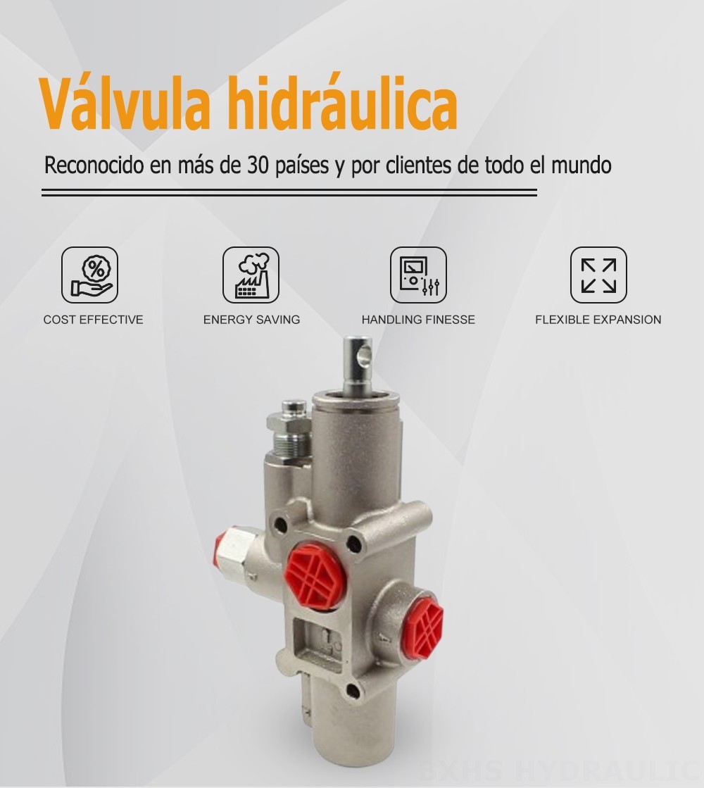 DM130 Neumático 1 carrete Válvula de Basculamiento