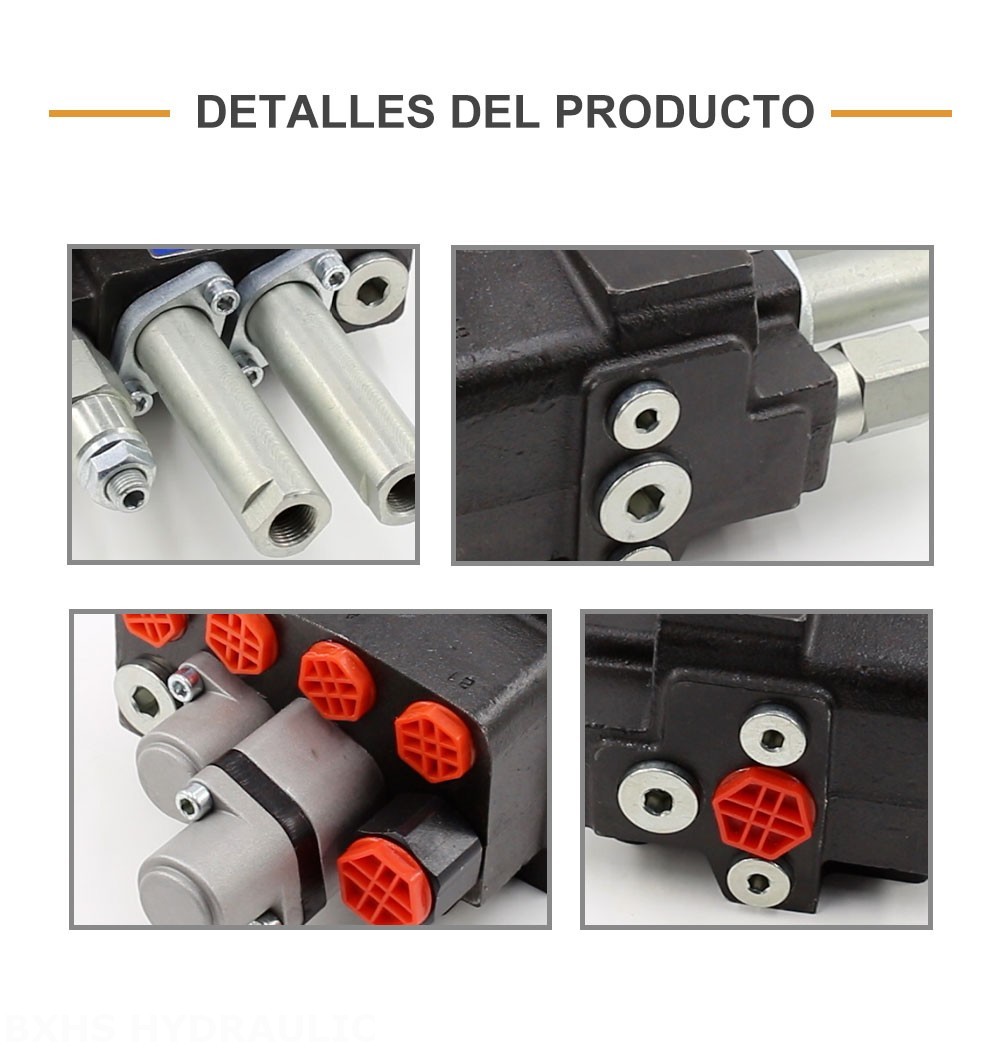 DM45 Cable 2 carretes Válvula direccional monobloque