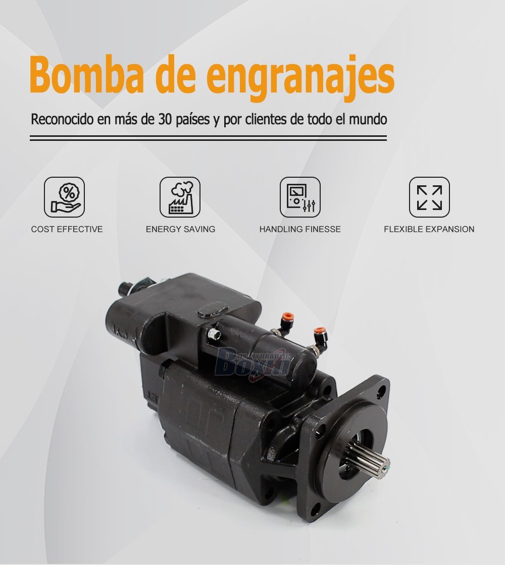 Precision Engineered G102-AS 63 cc/rev Hydraulic Gear Pump