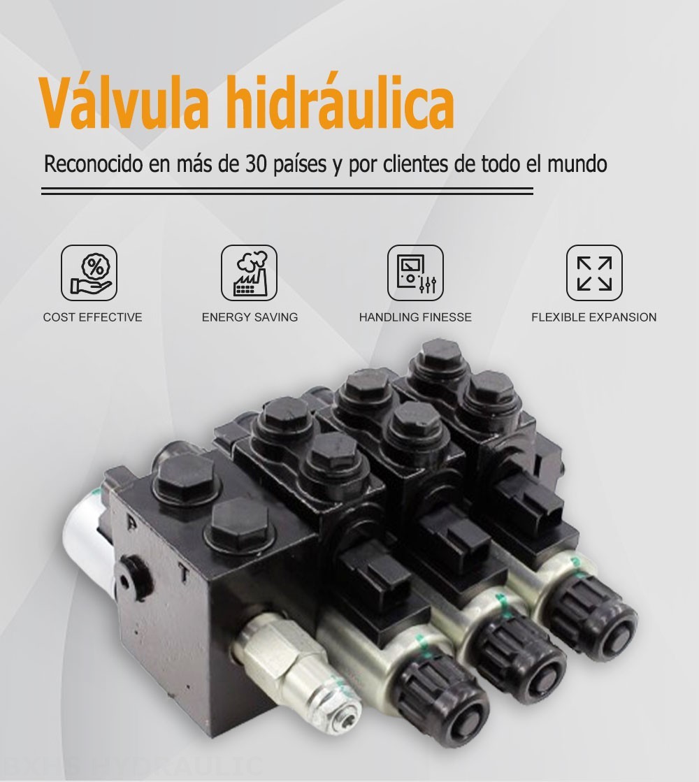 HDCF50 Solenoide 3 carretes Válvula de control de solenoide