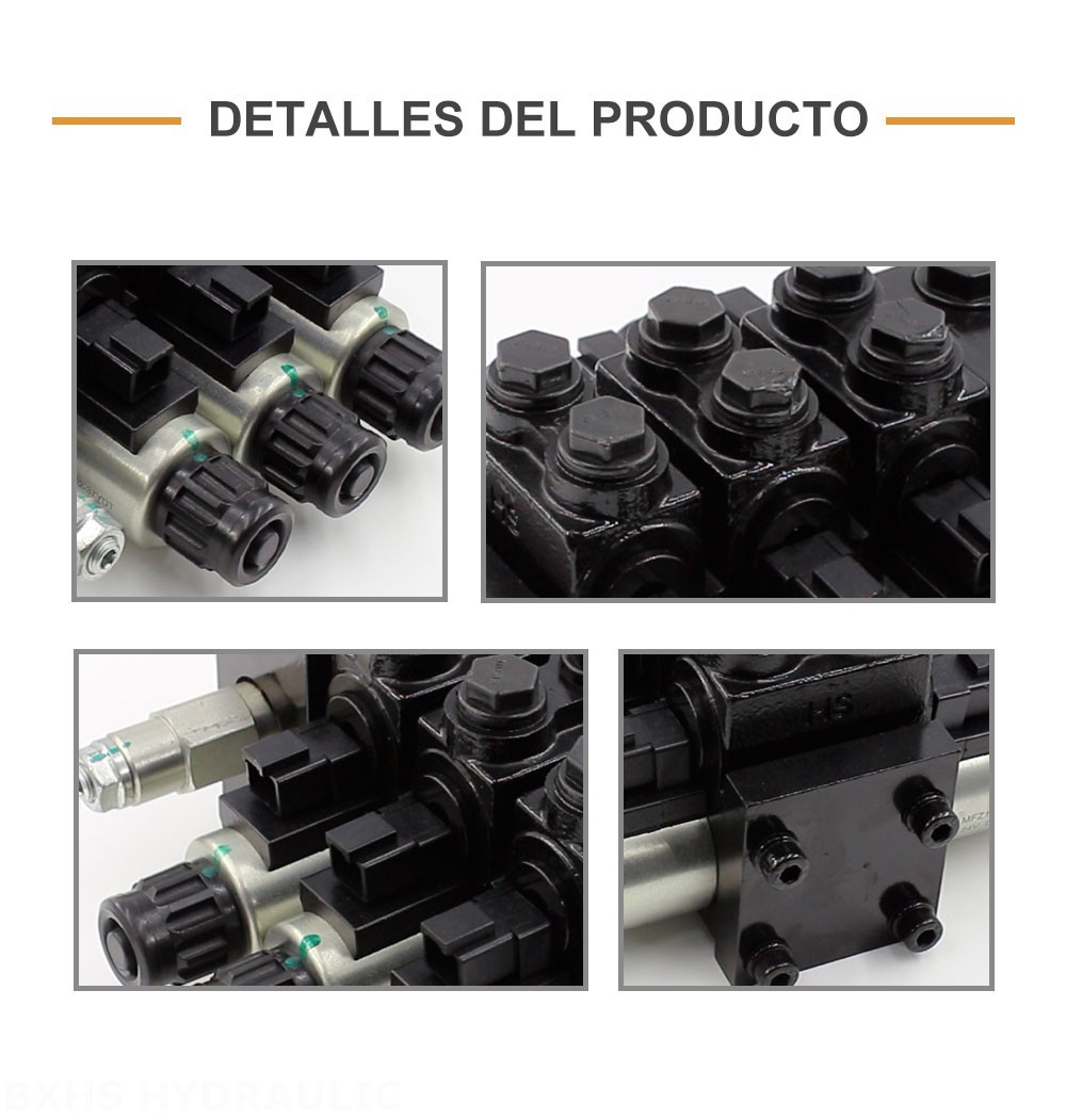 HDCF50 Solenoide 3 carretes Válvula de control de solenoide