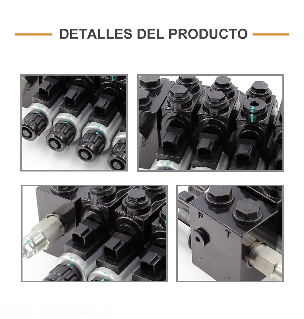 HDCF50 Solenoide 5 carretes Válvula de control de solenoide