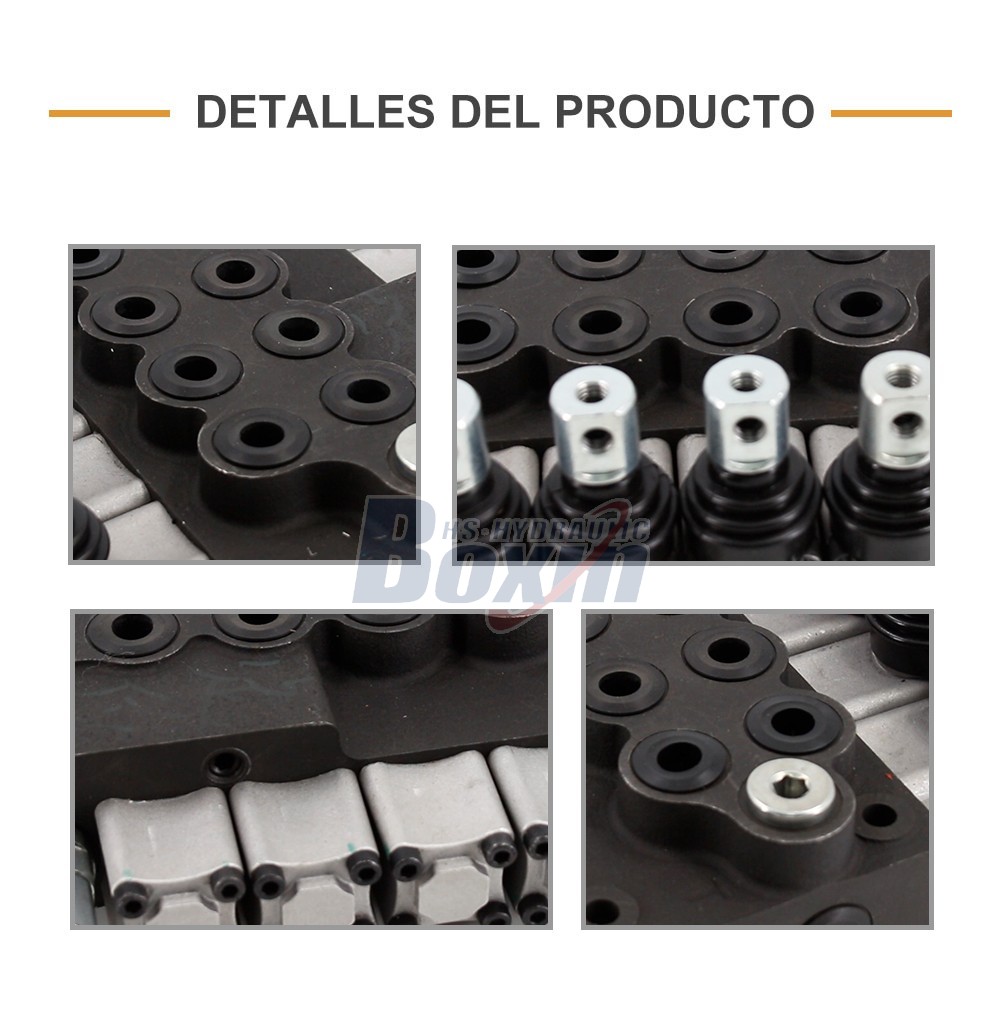 Strategic Business Partnership Opportunities for HS45 Manual 4 Spool Monoblock Directional Valve
