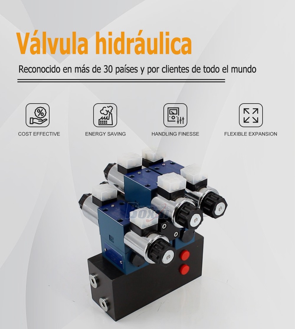 Large-Scale Production of HSBS06 Solenoid 3 Spool Control Valves