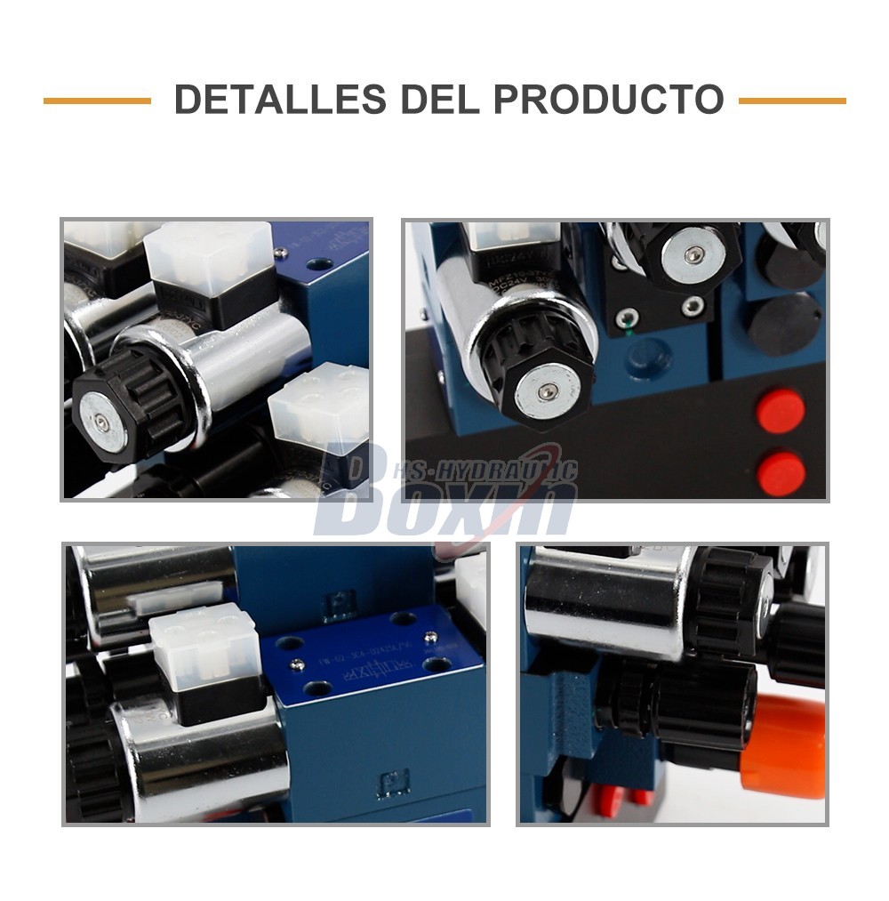 Large-Scale Production of HSBS06 Solenoid 3 Spool Control Valves
